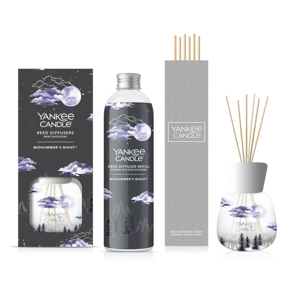 Yankee Candle Midsummers Night Reed Diffuser Extra Image 1