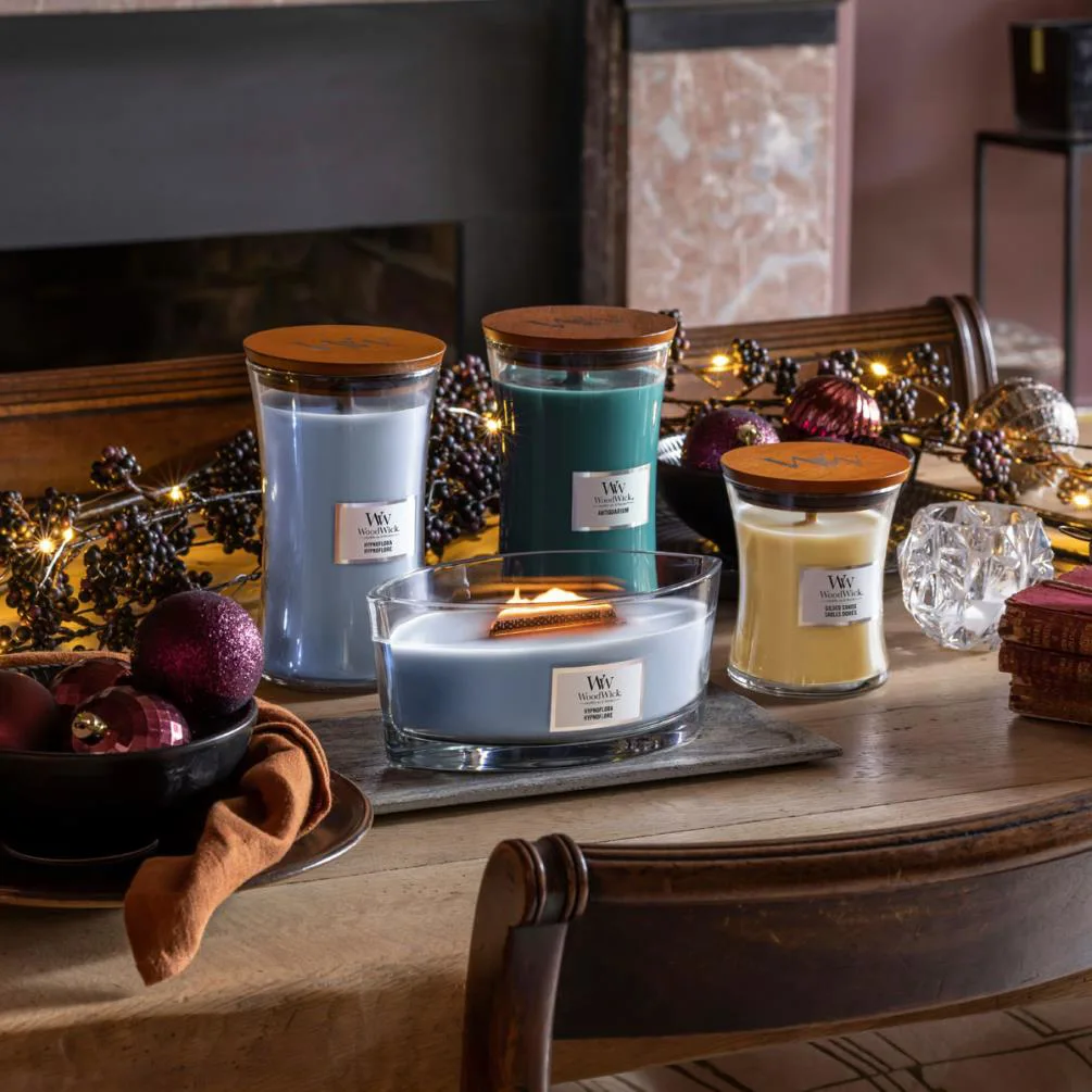 WoodWick Hypnoflora Large Hourglass Candle Extra Image 2
