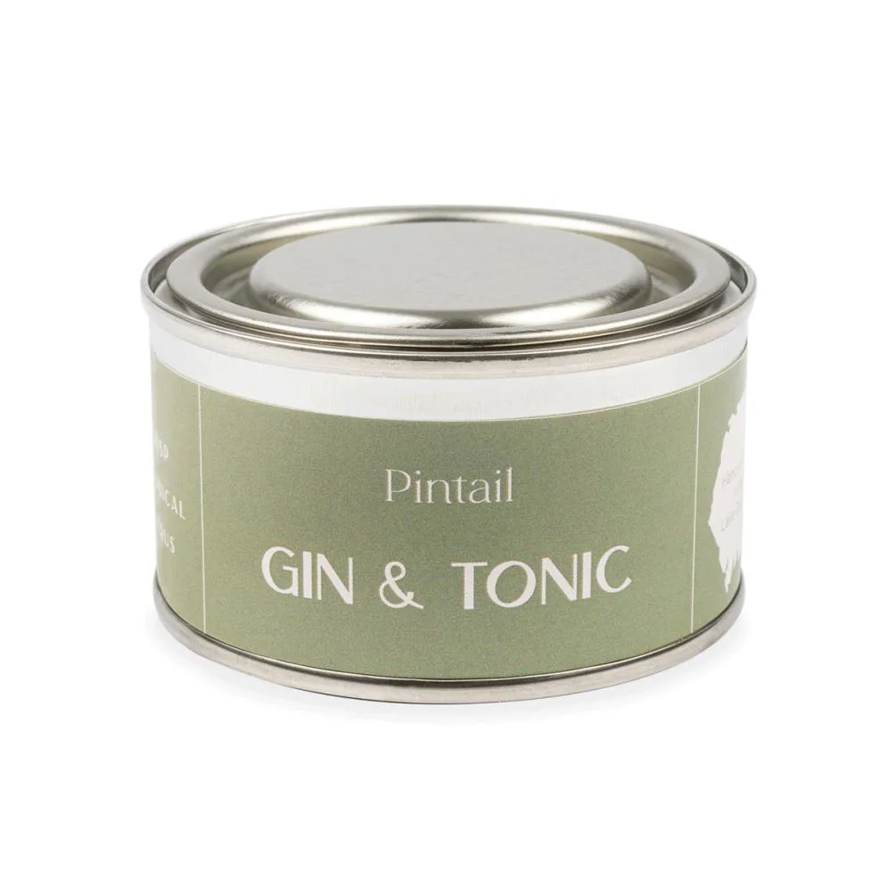 Pintail Candles Gin & Tonic Paint Pot Candle Extra Image 1