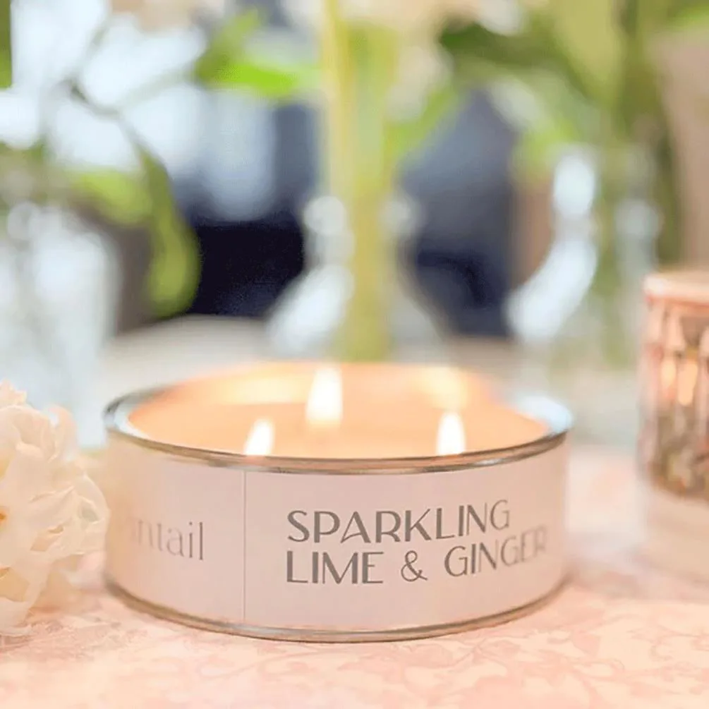 Pintail Candles Sparkling Lime & Ginger Triple Wick Tin Candle Extra Image 3