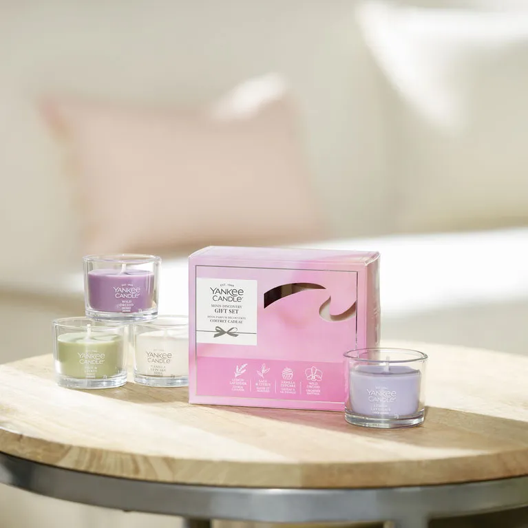 Yankee Candle 4 Filled Votive Candle Gift Set Extra Image 1