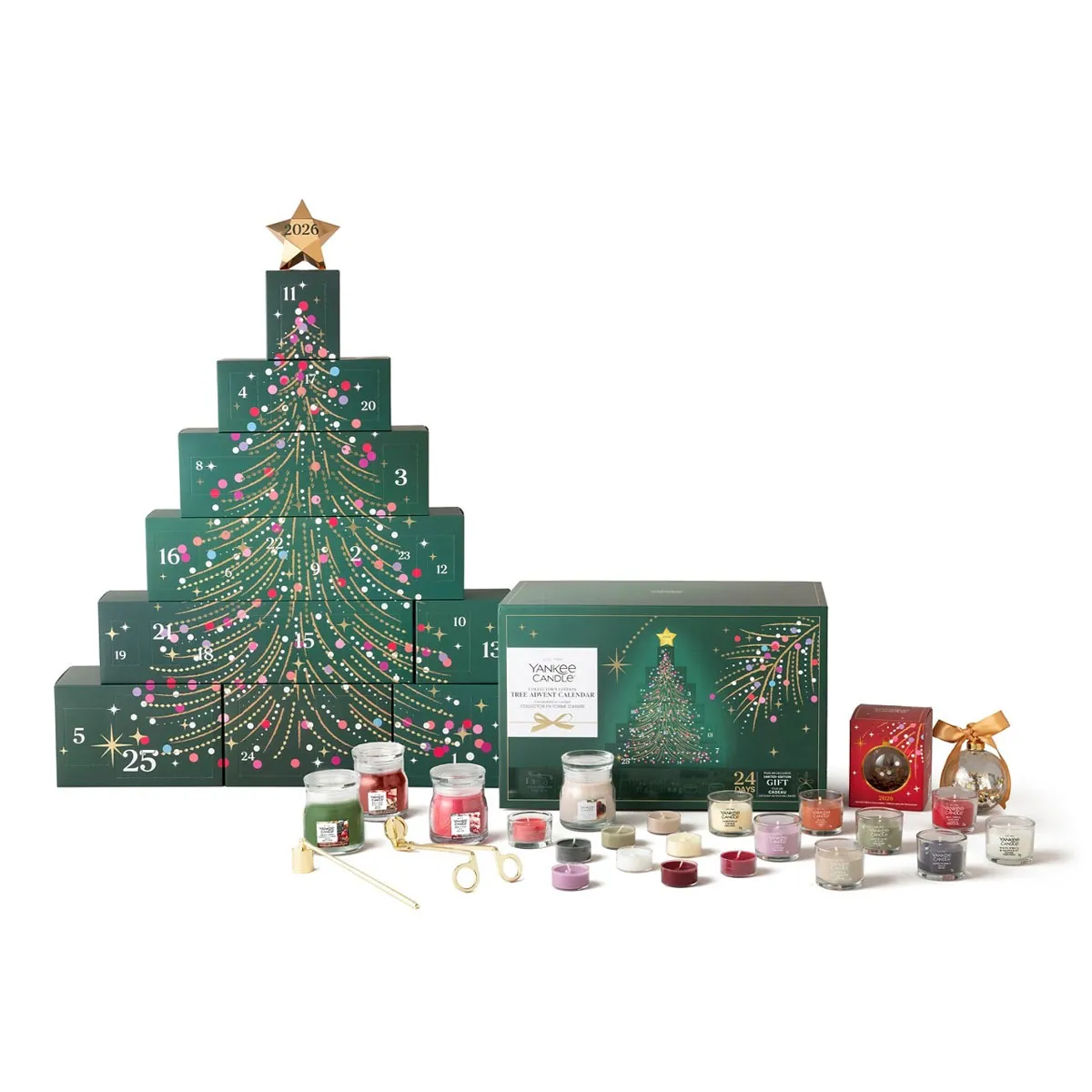 Yankee Candle Christmas Advent Tree Gift Set Extra Image 1