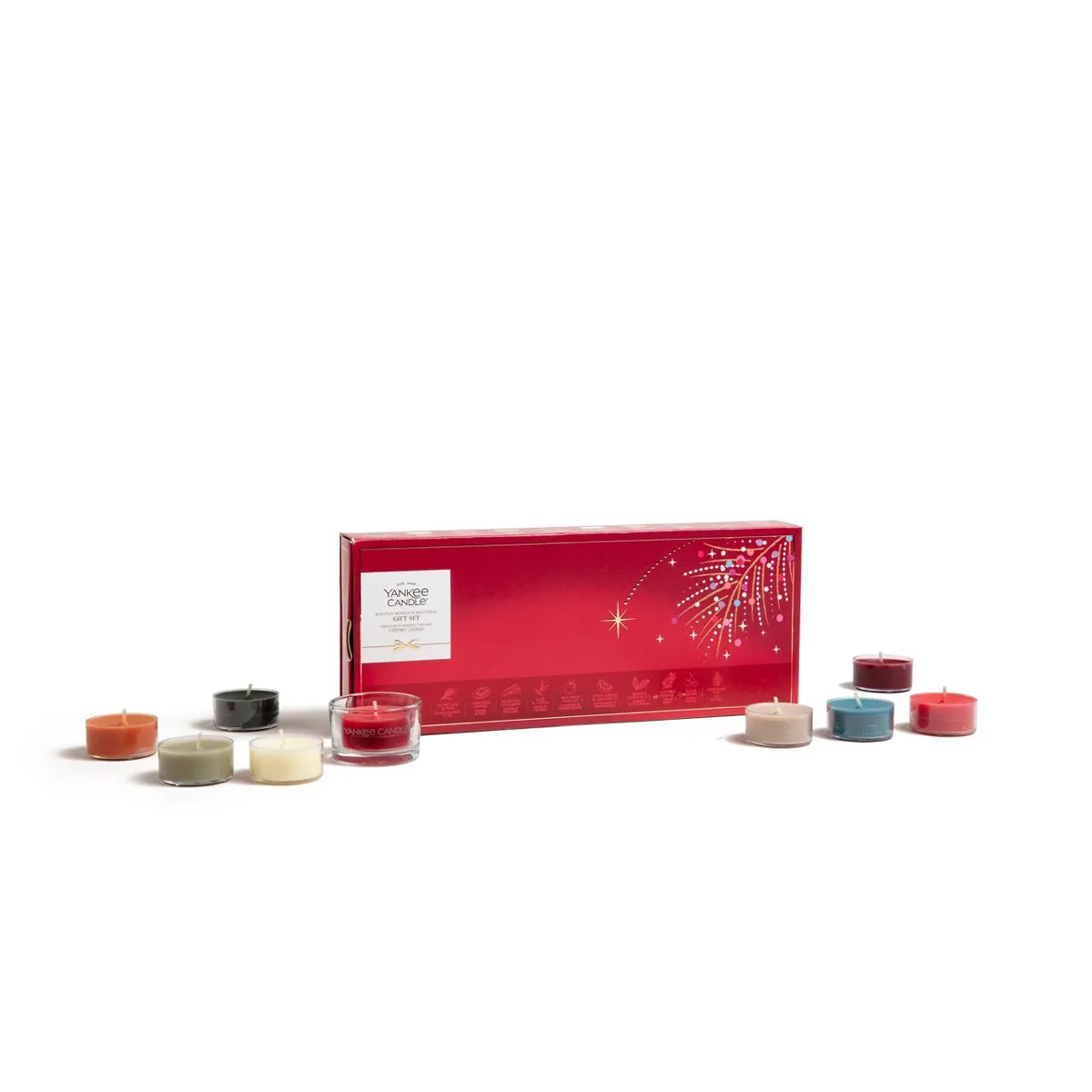 Yankee Candle 10 Tealight & Holder Christmas Gift Set Extra Image 1