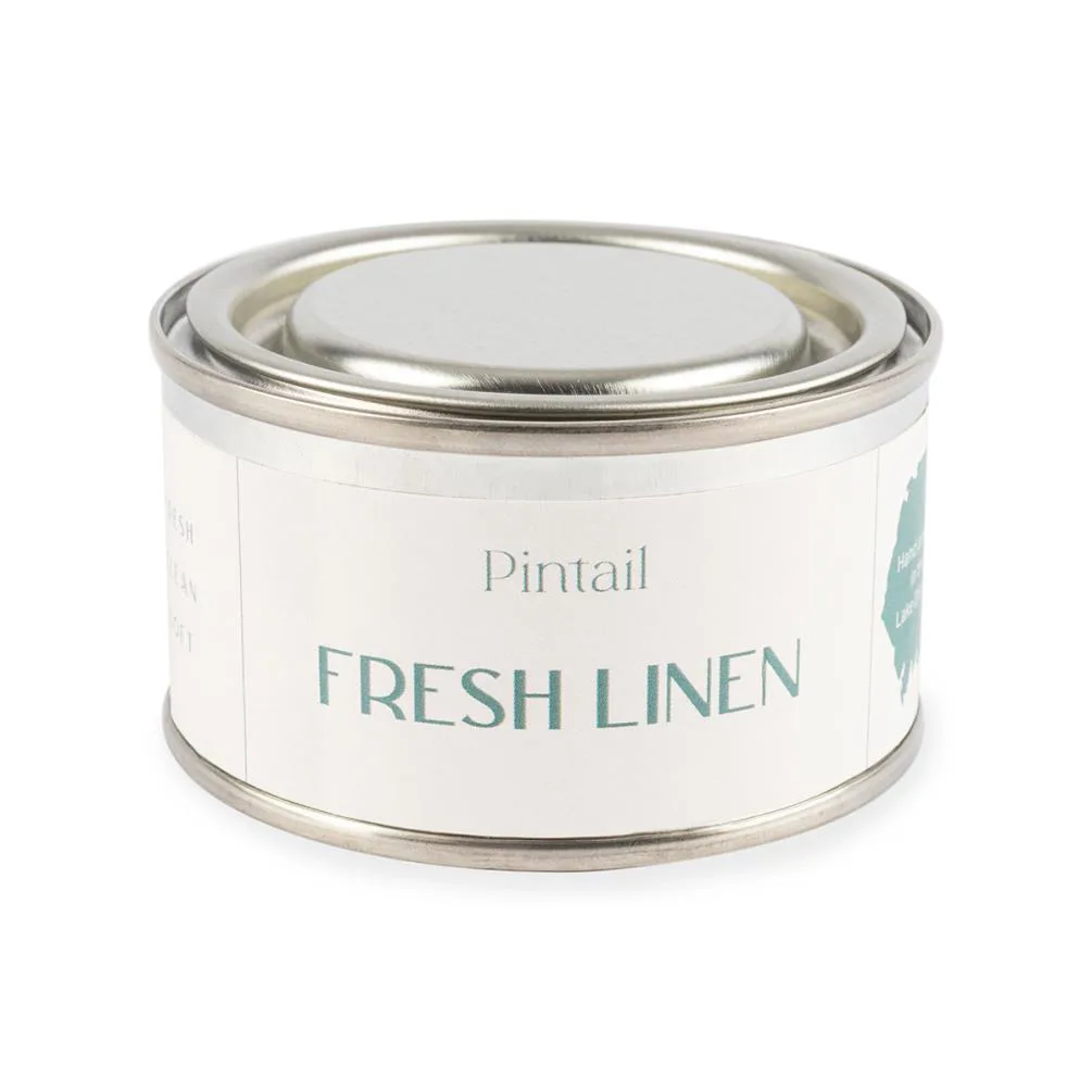 Pintail Candles Fresh Linen Paint Pot Candle Extra Image 1