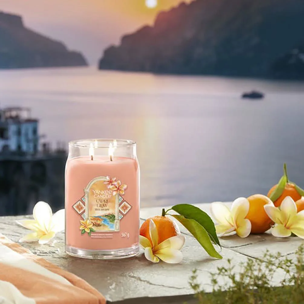 Yankee Candle Capri Glow Large Jar Extra Image 4