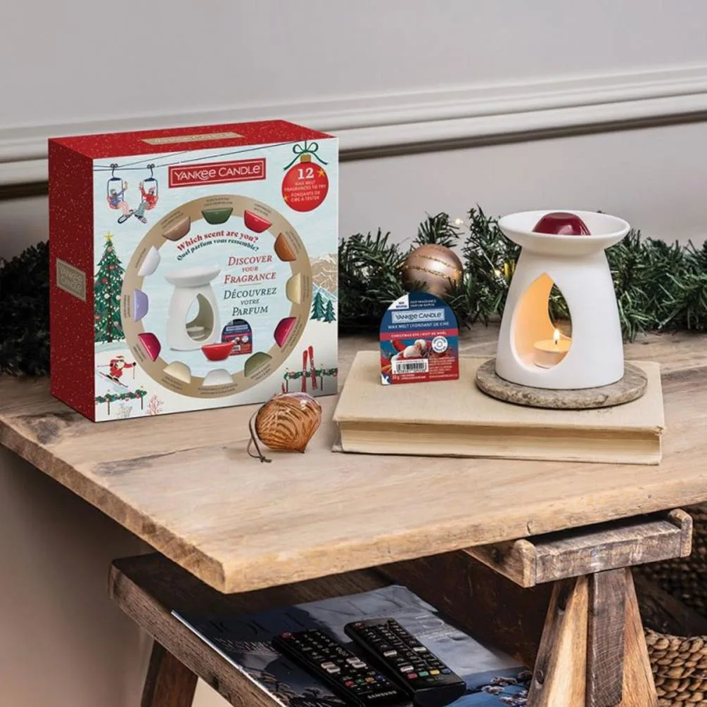 Yankee Candle 12 Days Of Christmas Wax Melt Discovery Gift Set Extra Image 2