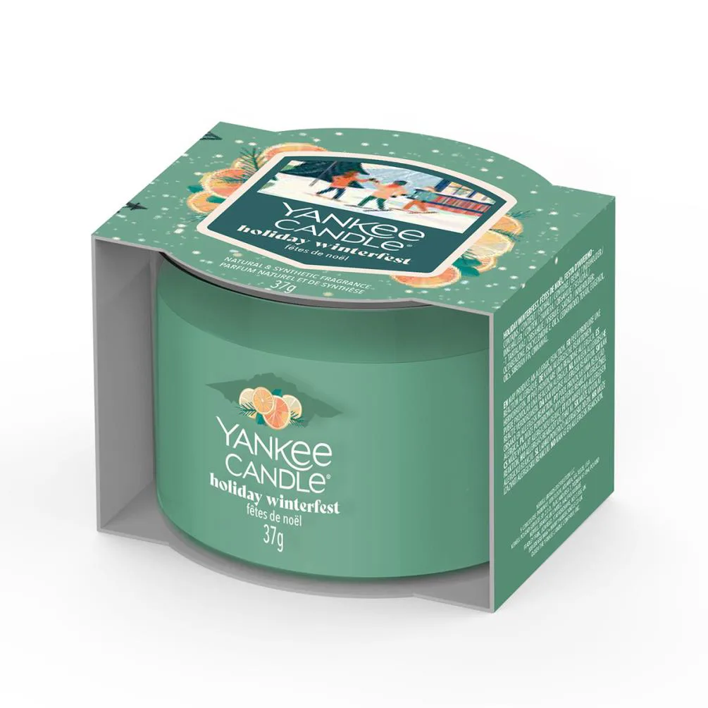 Yankee Candle Holiday Winterfest Filled Votive Candle Extra Image 1