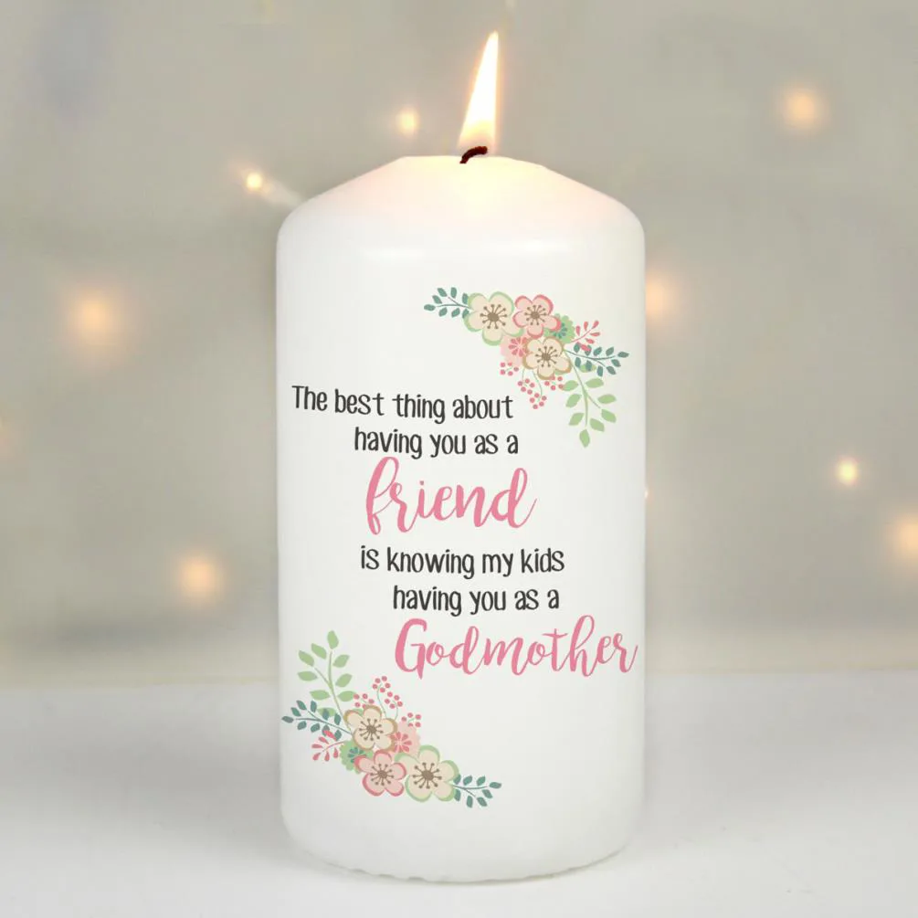 Personalised The Best Thing Pillar Candle Extra Image 3