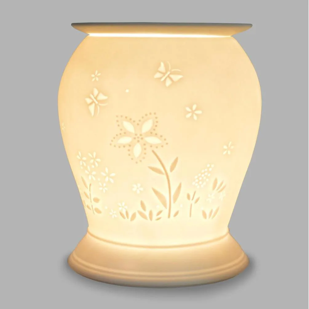 Cello Flower Barrel Electric Wax Melt Warmer Extra Image 1