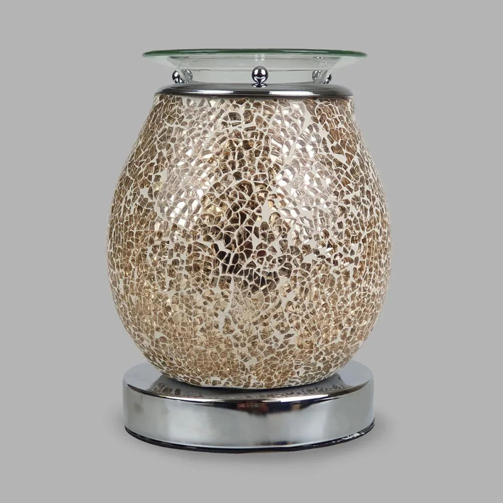 Cello Gold Mosaic Touch Electric Wax Melt Warmer Extra Image 1