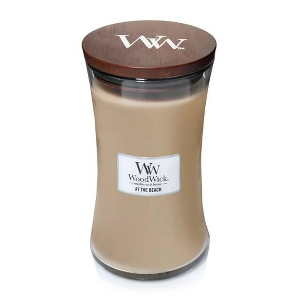 WoodWick At The Beach Large Hourglass Candle Extra Image 1