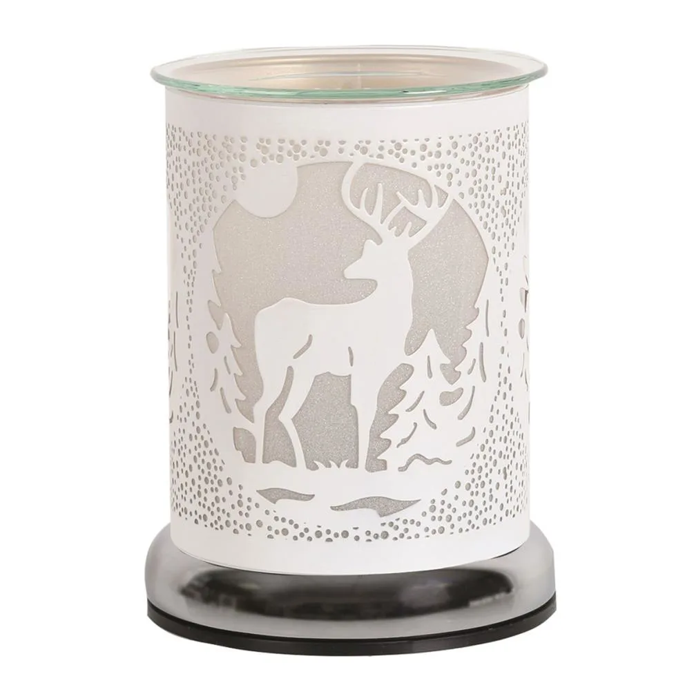 Aroma White Stag Cylinder Electric Wax Melt Warmer Extra Image 1
