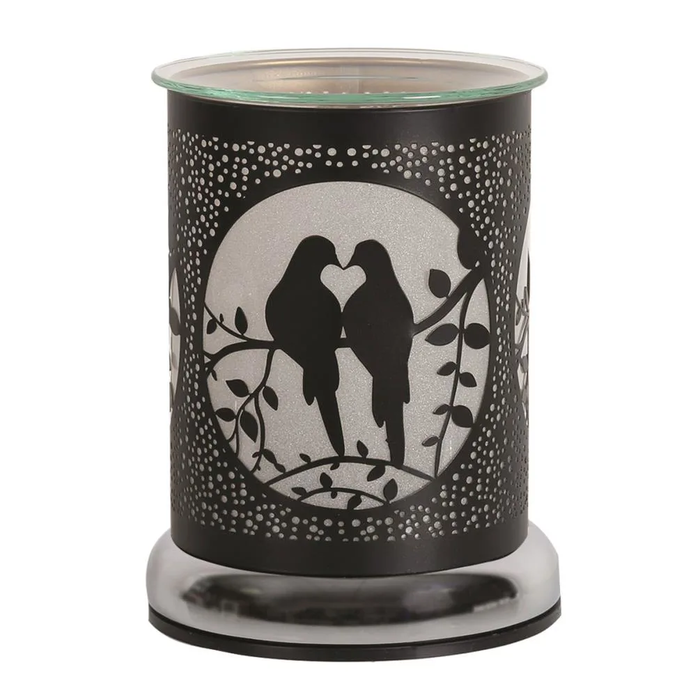 Aroma Black Doves Cylinder Electric Wax Melt Warmer Extra Image 1