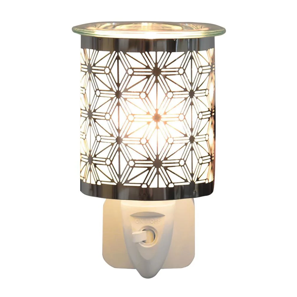 Aroma Chrome Star Plug In Wax Melt Warmer Extra Image 1