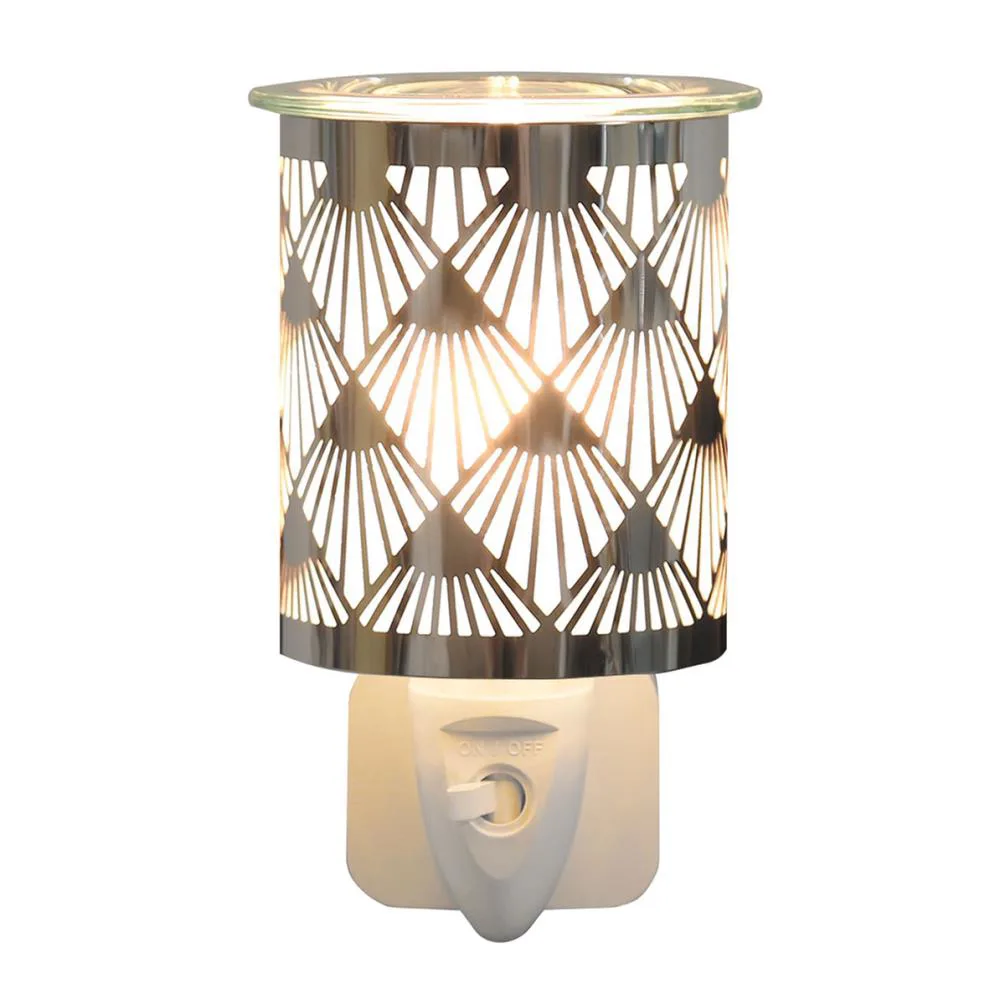 Aroma Chrome Diamond Plug In Wax Melt Warmer Extra Image 1