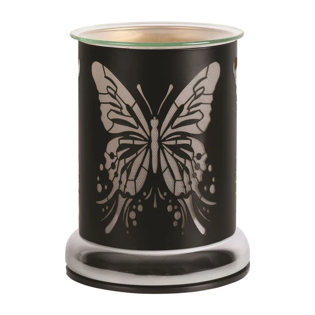Aroma Black Butterfly Touch Electric Wax Melt Warmer Extra Image 1