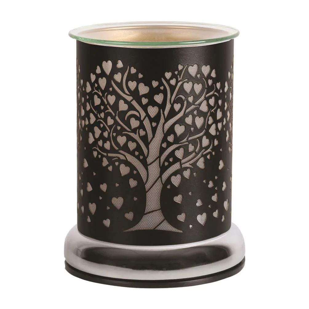 Aroma Black Heart Tree Touch Electric Wax Melt Warmer Extra Image 1