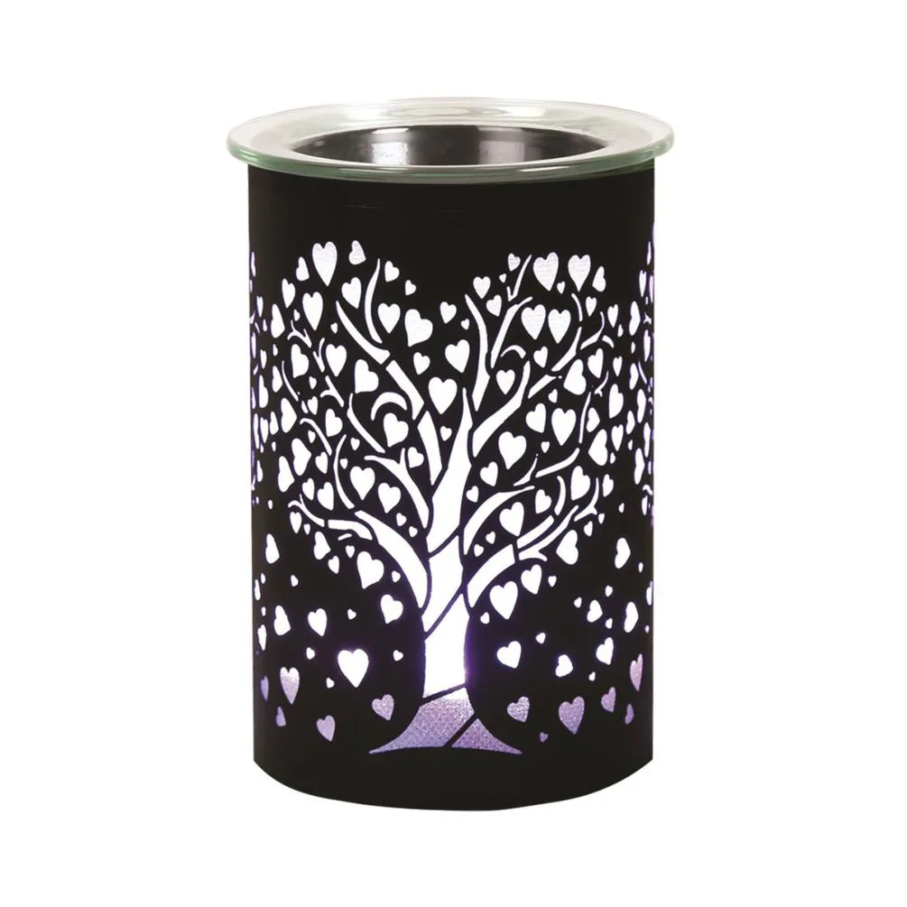 Aroma Black Heart Tree Colour Changing Electric Wax Melt Warmer Extra Image 3