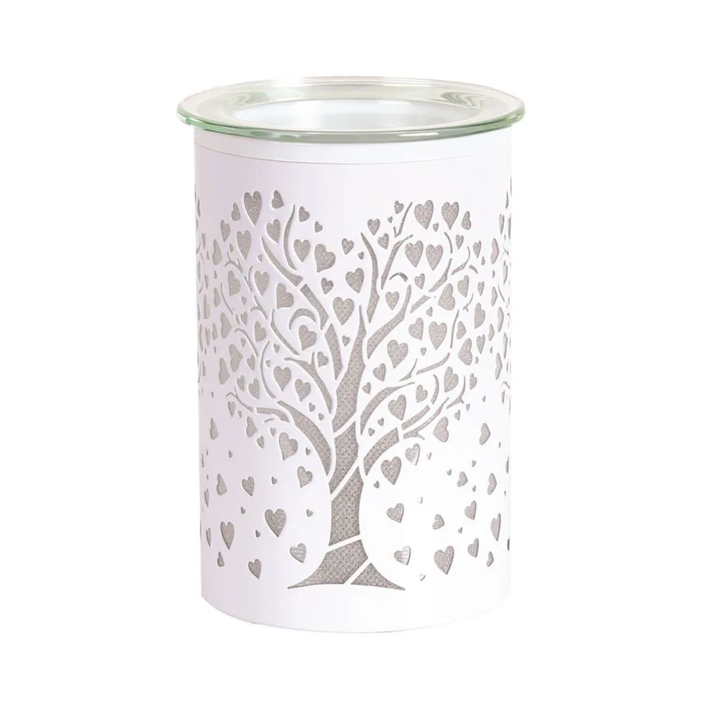 Aroma White Heart Tree Electric Wax Melt Warmer Extra Image 1