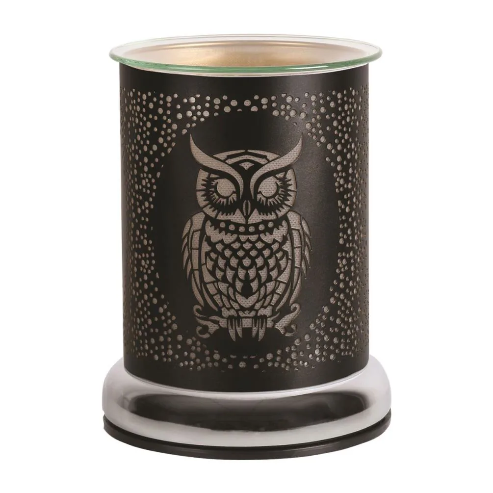 Aroma Black Owl Touch Electric Wax Melt Warmer Extra Image 1