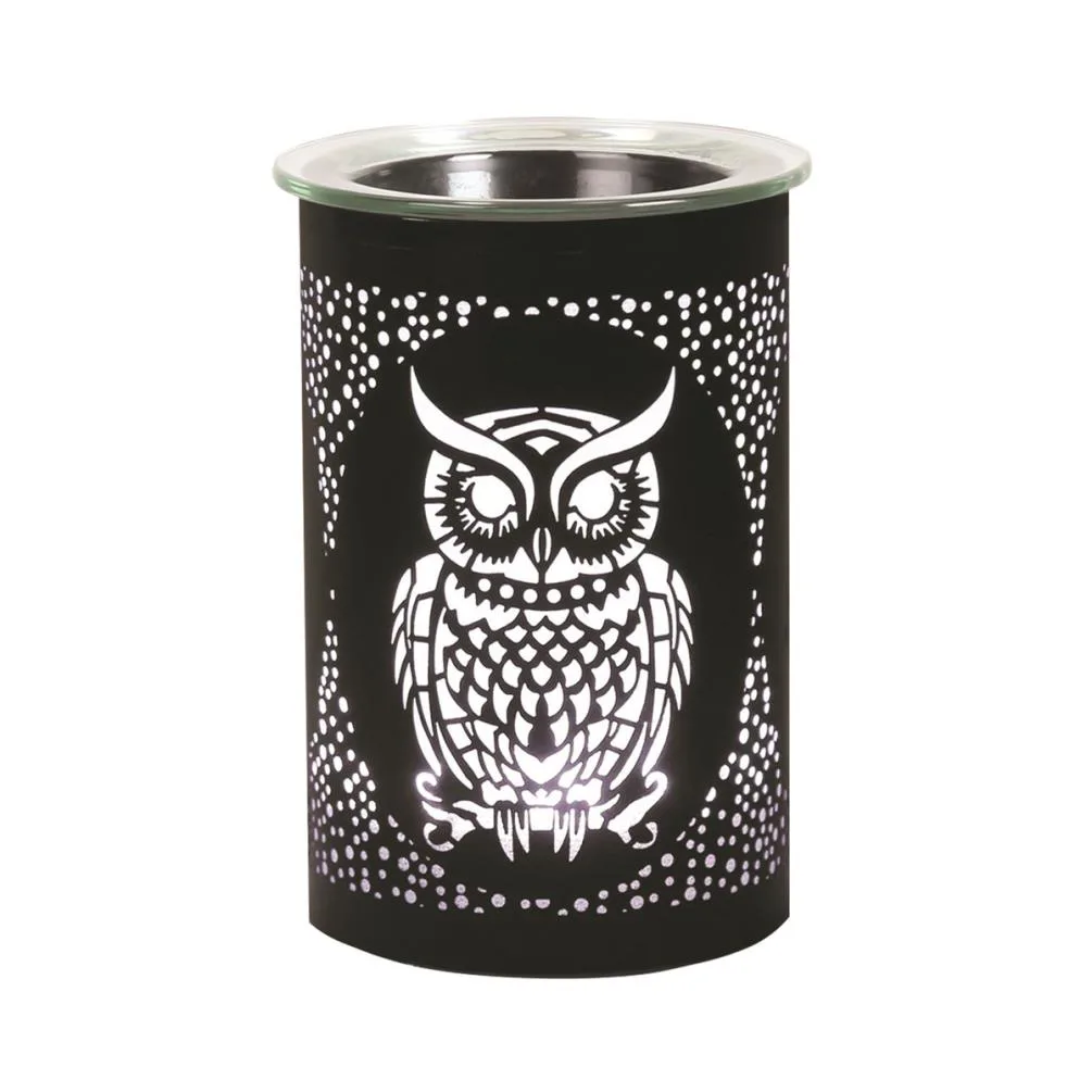 Aroma Black Owl Colour Changing Electric Wax Melt Warmer Extra Image 3