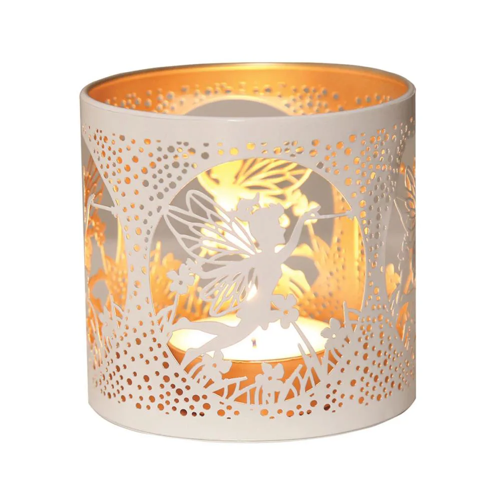 Aroma White & Gold Fairy Jar Sleeve & Wax Melt Warmer Extra Image 2