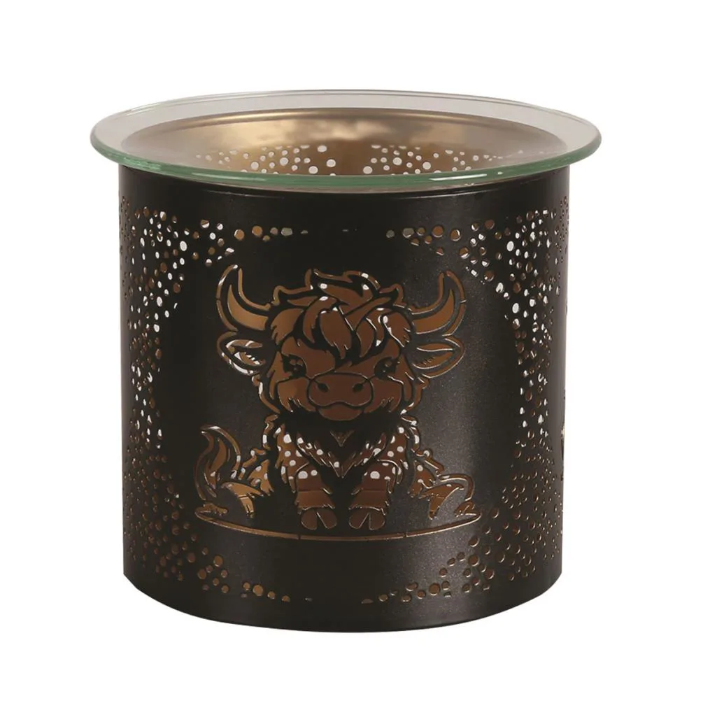 Aroma Black & Gold Highland Jar Sleeve & Wax Melt Warmer Extra Image 1