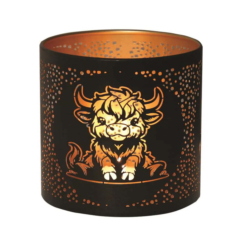 Aroma Black & Gold Highland Jar Sleeve & Wax Melt Warmer Extra Image 2