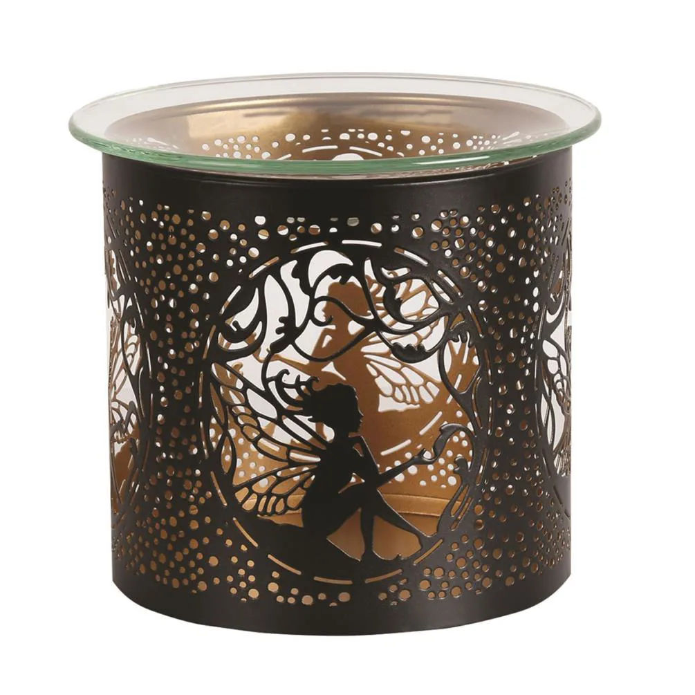 Aroma Black & Gold Fairy Jar Sleeve & Wax Melt Warmer Extra Image 1