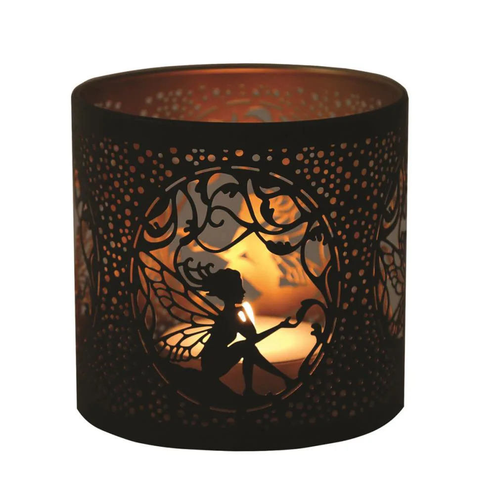 Aroma Black & Gold Fairy Jar Sleeve & Wax Melt Warmer Extra Image 2