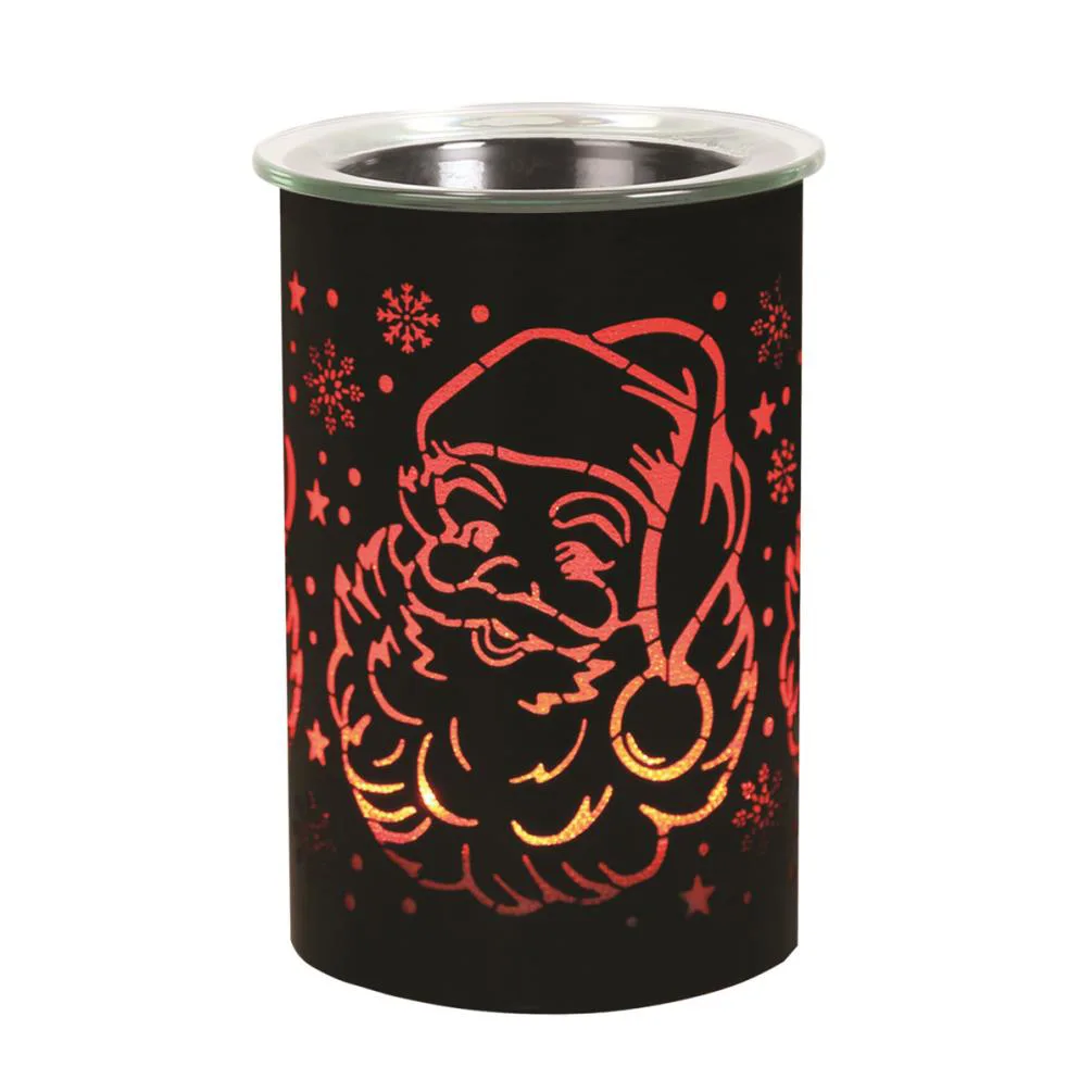 Aroma Black Santa Colour Changing Electric Wax Melt Warmer Extra Image 1