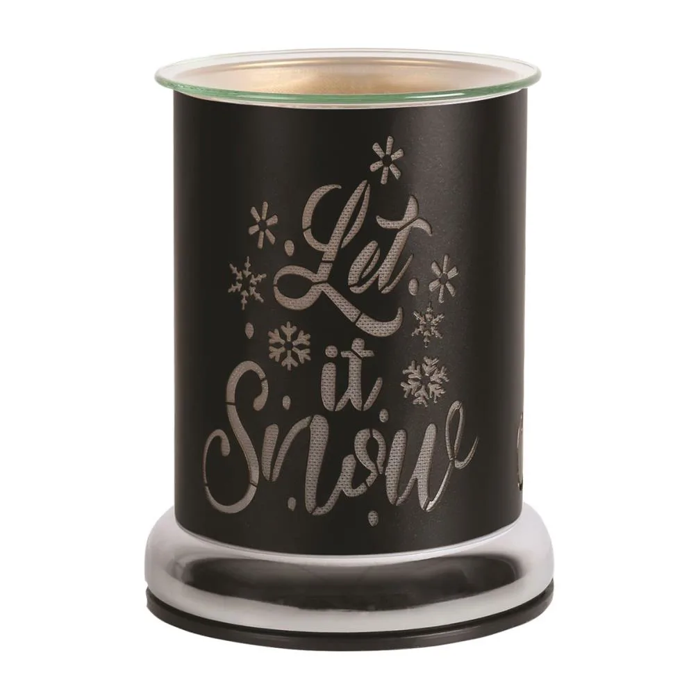Aroma Black Let It Snow Touch Electric Wax Melt Warmer Extra Image 1