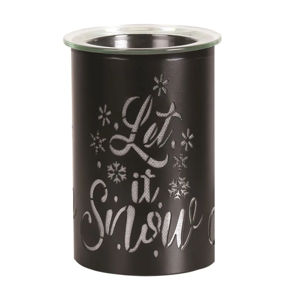 Aroma Black Let It Snow Colour Changing Electric Wax Melt Warmer Extra Image 3