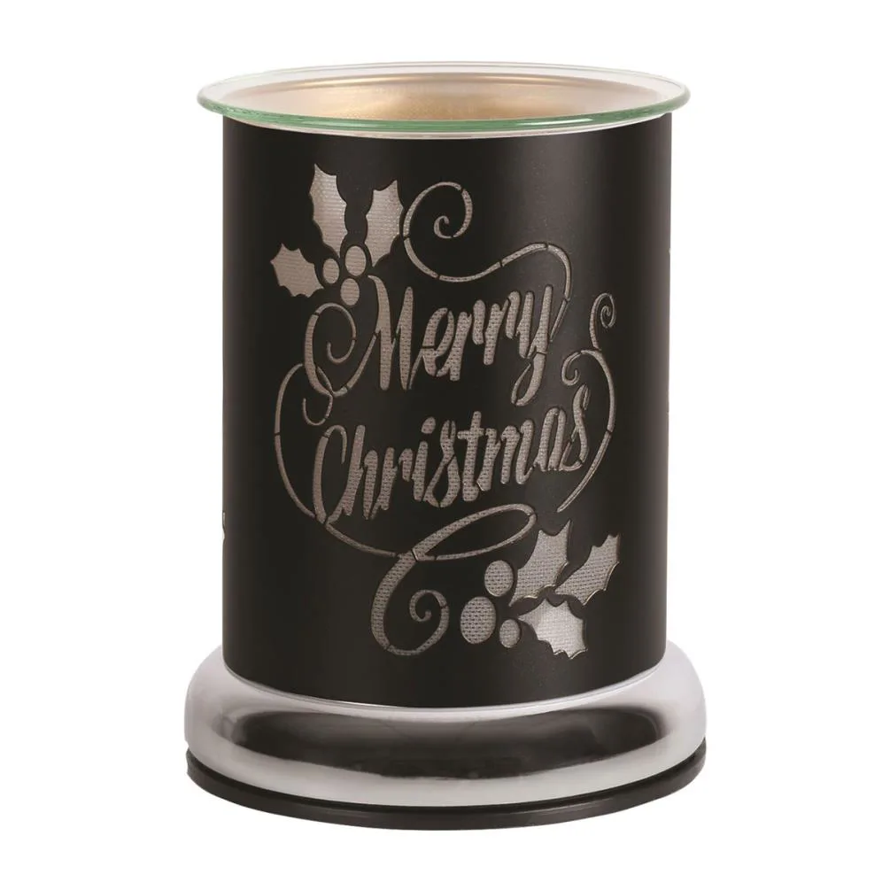 Aroma Black Merry Christmas Touch Electric Wax Melt Warmer Extra Image 1