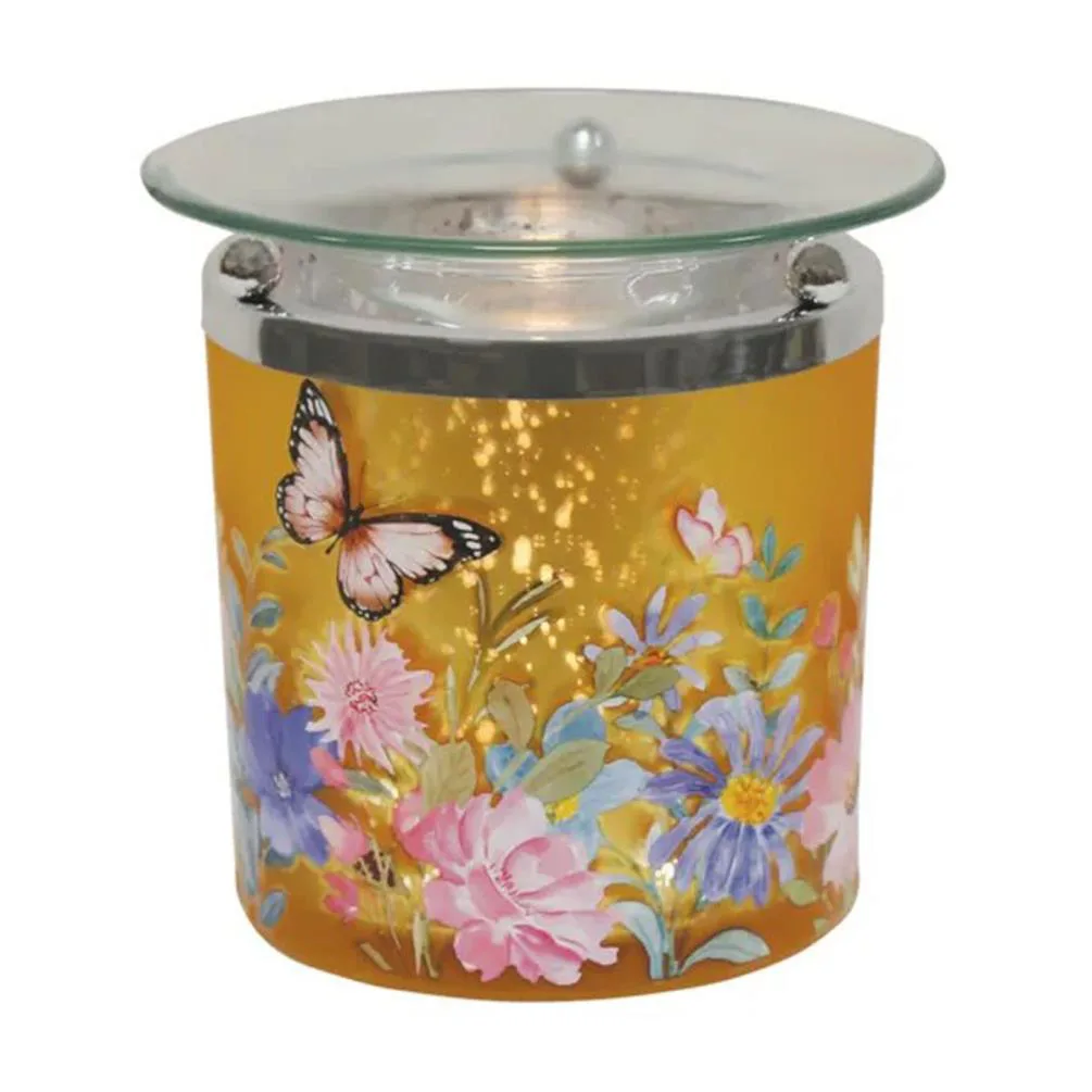 Aroma Orange Floral Wax Melt Warmer Extra Image 1