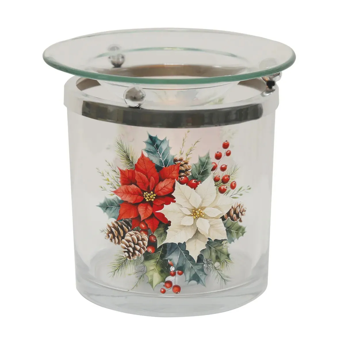 Aroma Poinsettias Wax Melt Warmer Extra Image 1