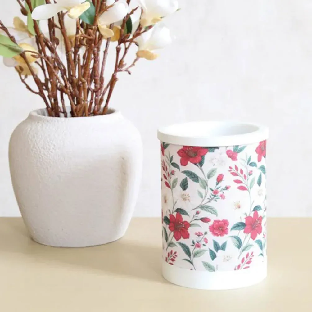 Aroma Red Floral Electric Wax Melt Warmer Extra Image 3