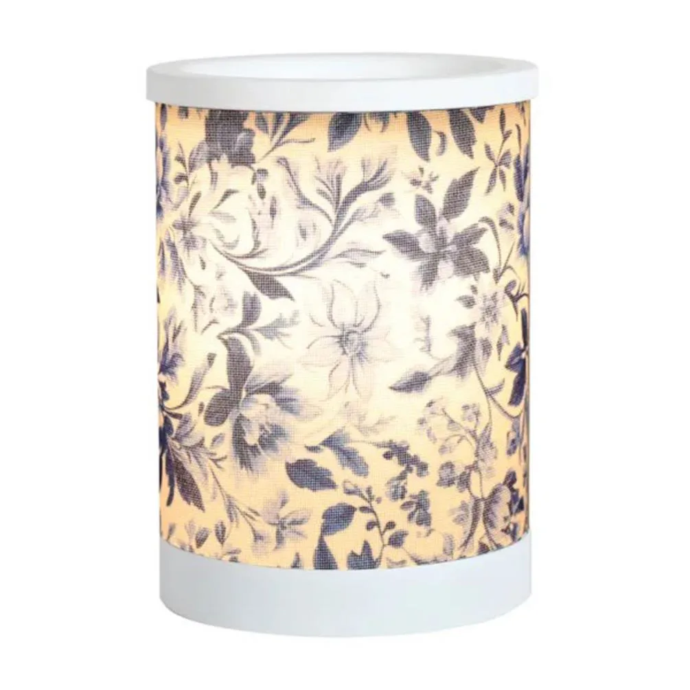 Aroma Blue & White Floral Electric Wax Melt Warmer Extra Image 1