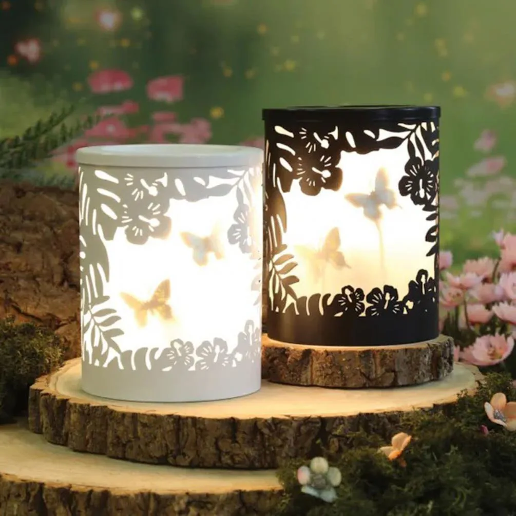 Aroma Black Butterfly Electric Wax Melt Warmer Extra Image 2