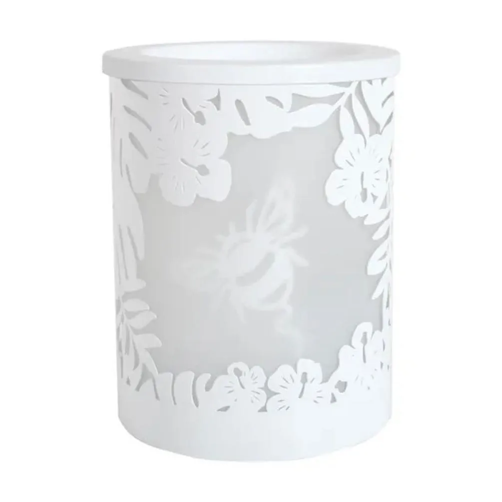 Aroma White Bumble Bee Electric Wax Melt Warmer Extra Image 1