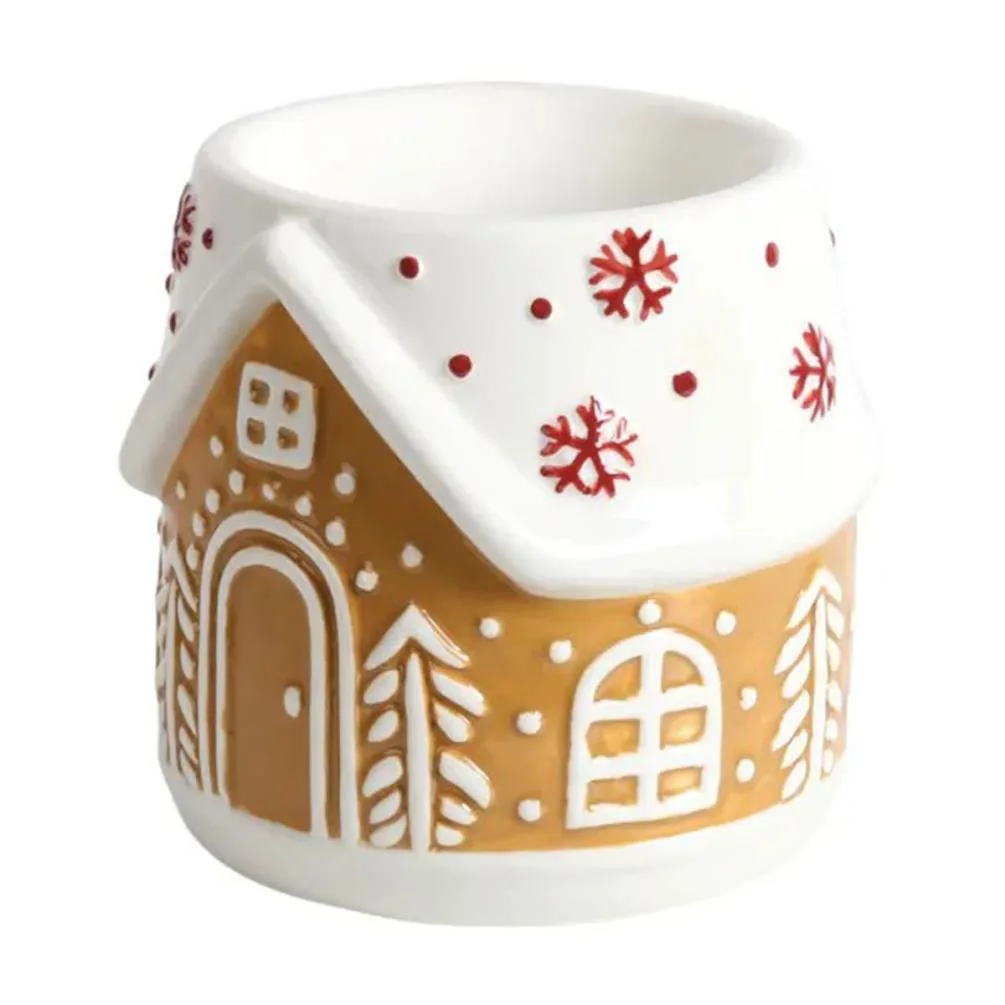Aroma Christmas Gingerbread Ceramic Wax Melt Warmer Extra Image 1