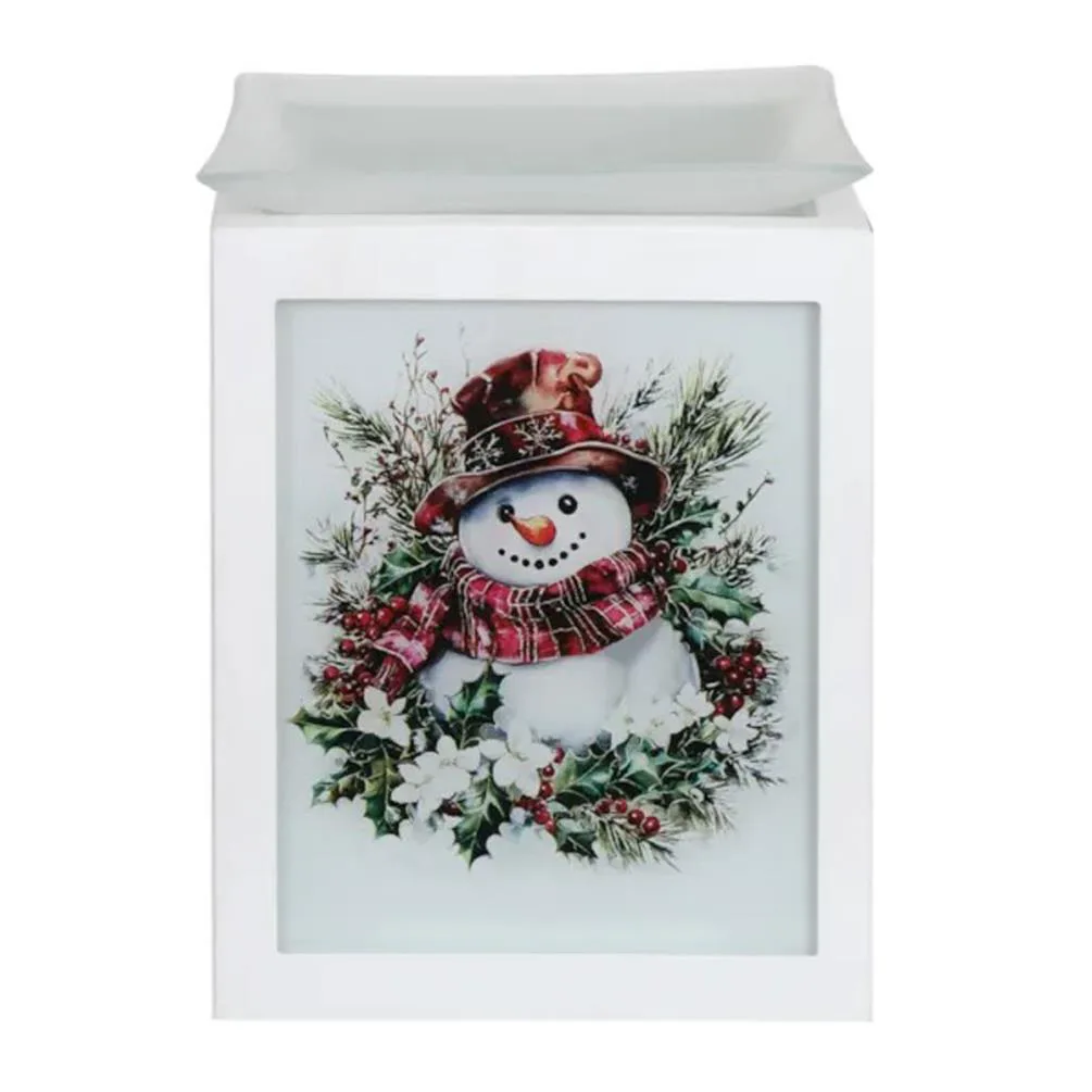 Aroma Snowman Square Electric Wax Melt Warmer Extra Image 2