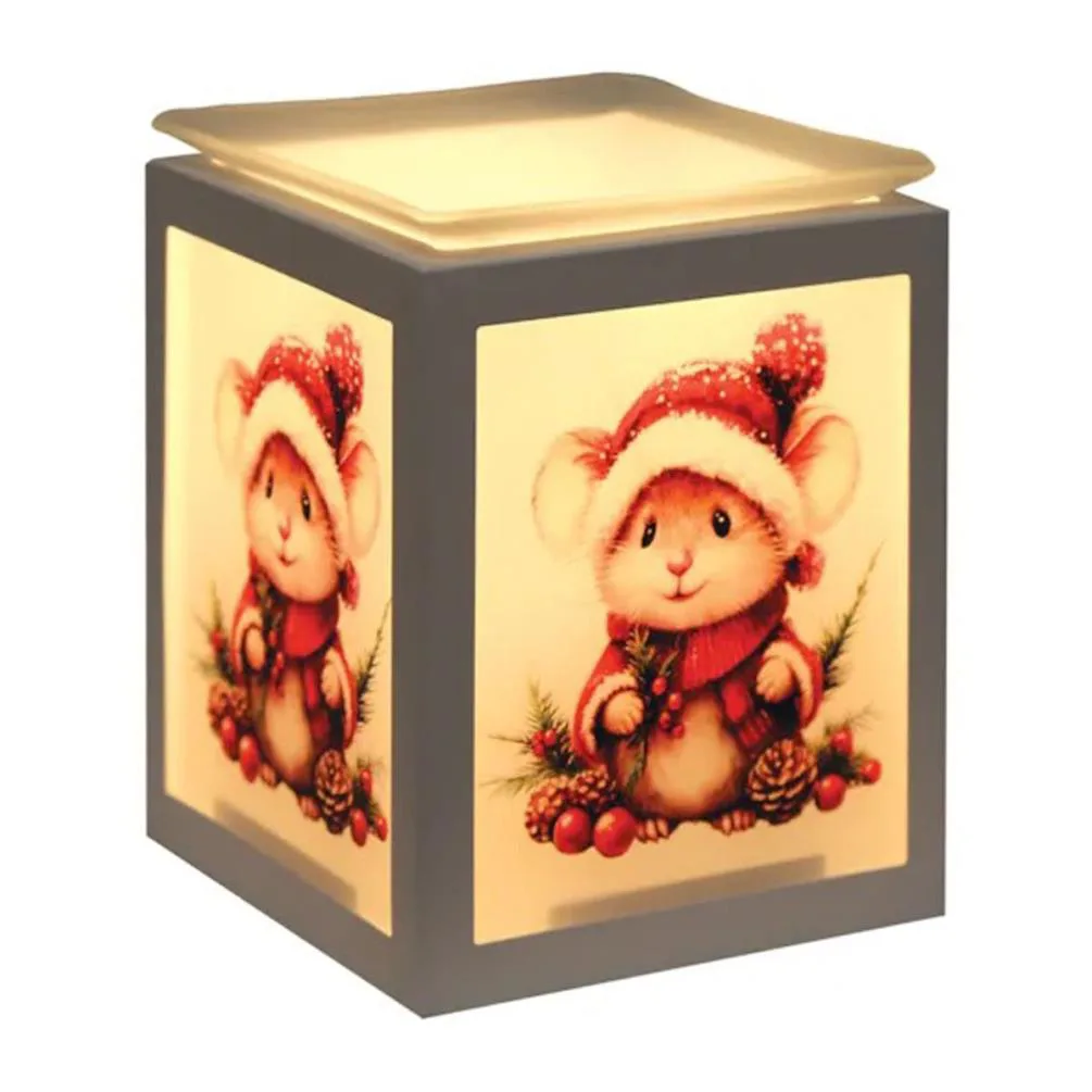 Aroma Christmas Mouse Square Electric Wax Melt Warmer Extra Image 1