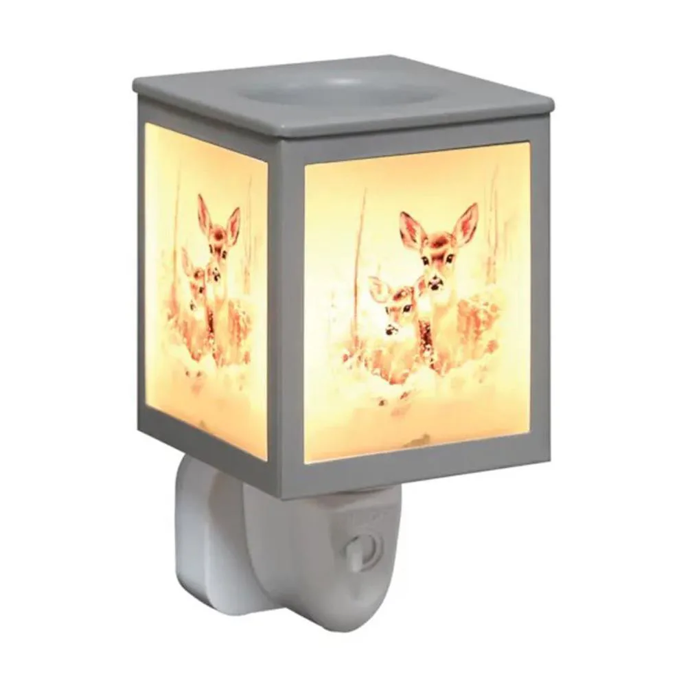 Aroma Deer Family Square Plug In Wax Melt Warmer Extra Image 1