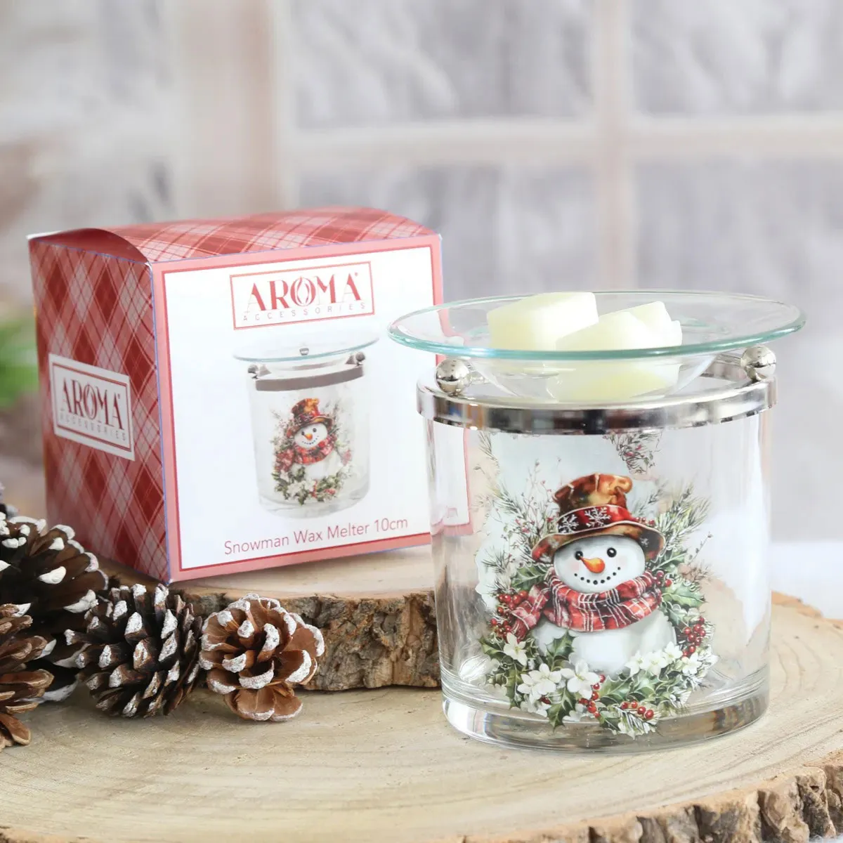 Aroma Christmas Snowman Wax Melt Warmer Extra Image 2