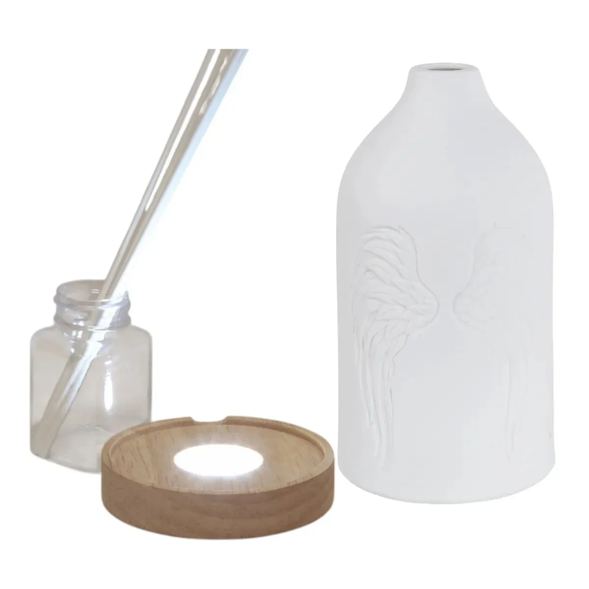 Woodbridge Angel Wings LED Light Up Reed Diffuser Extra Image 2