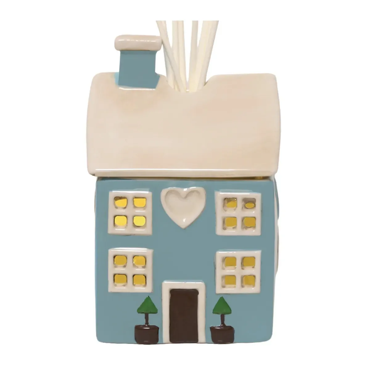 Woodbridge Blue Country Cottage LED Light up Reed Diffuser Extra Image 2