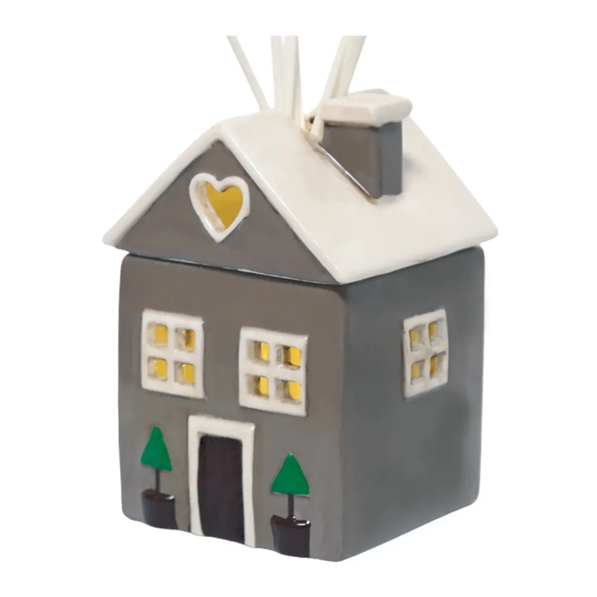 Woodbridge Grey Country Cottage LED Light up Reed Diffuser Extra Image 1