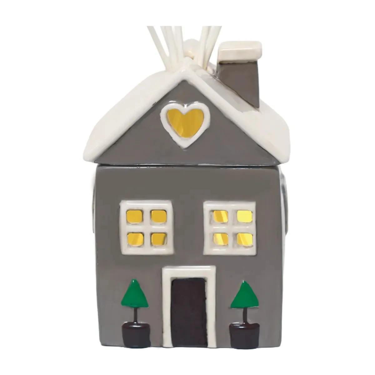 Woodbridge Grey Country Cottage LED Light up Reed Diffuser Extra Image 2
