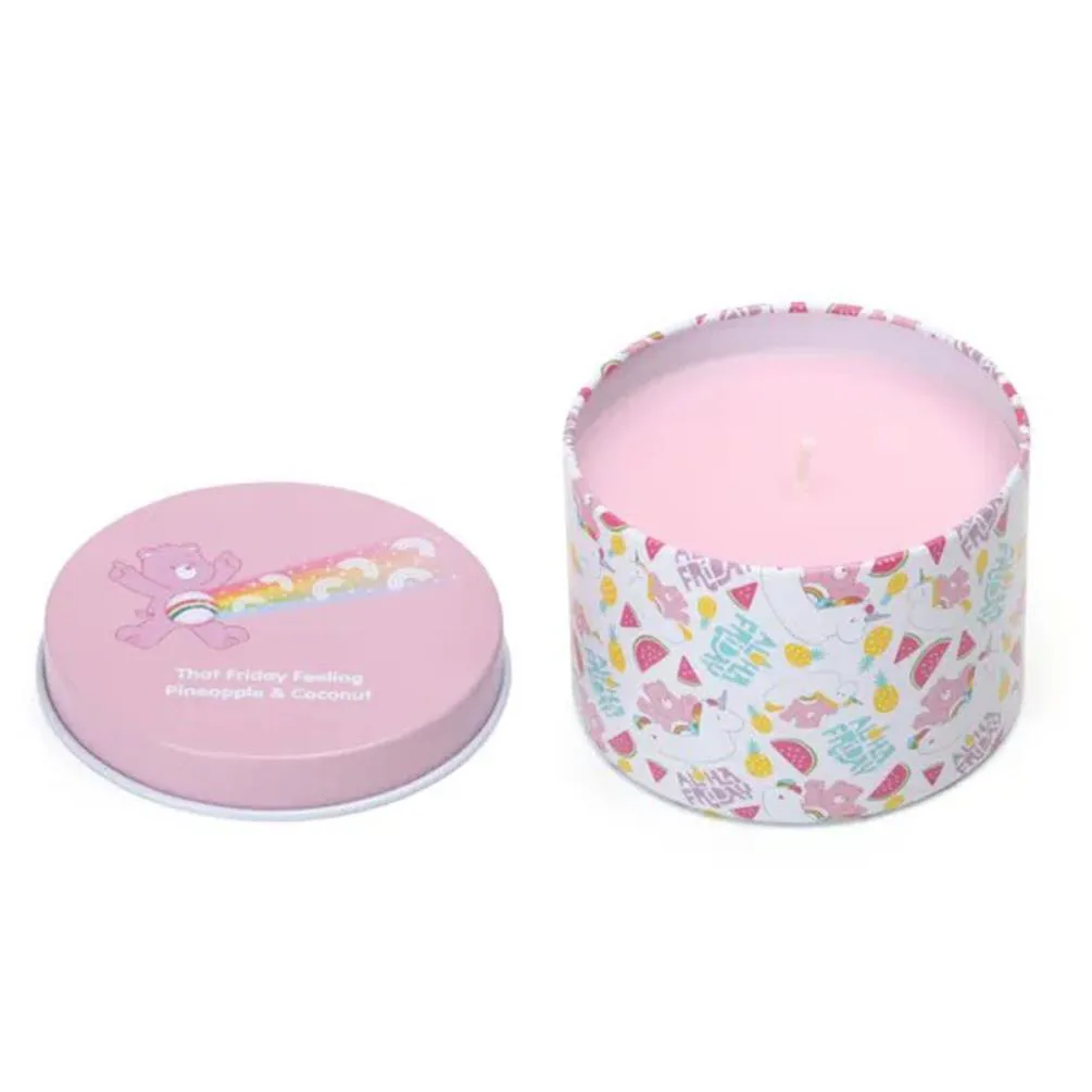 Care Bears Pineapple & Coconut Tin Candle Extra Image 2